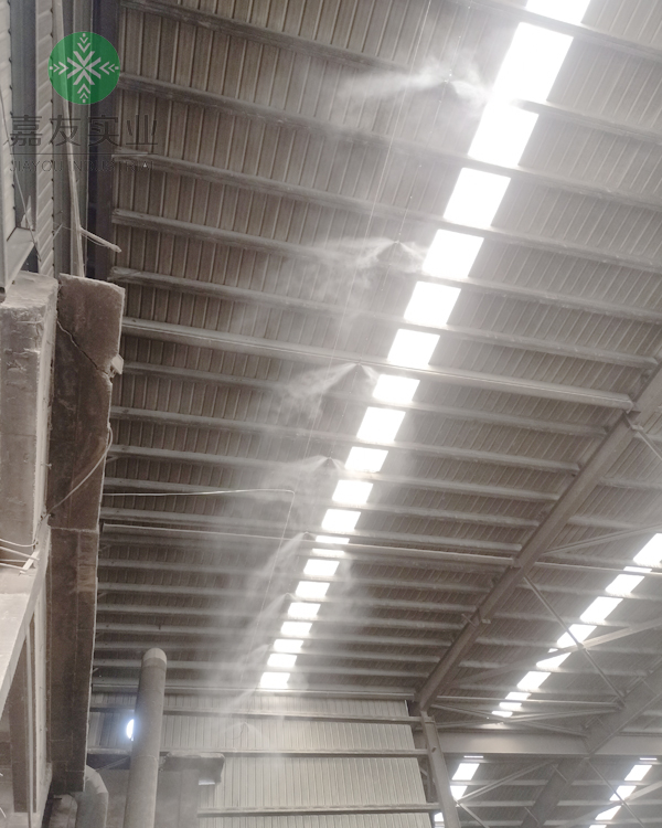 水泥厂喷雾抑尘设备