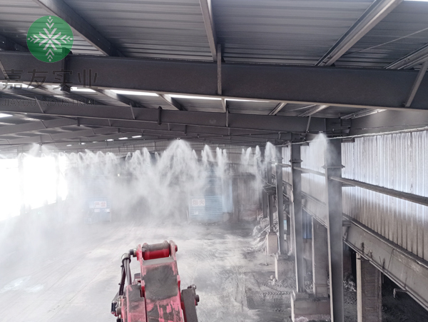 水泥厂喷雾抑尘设备